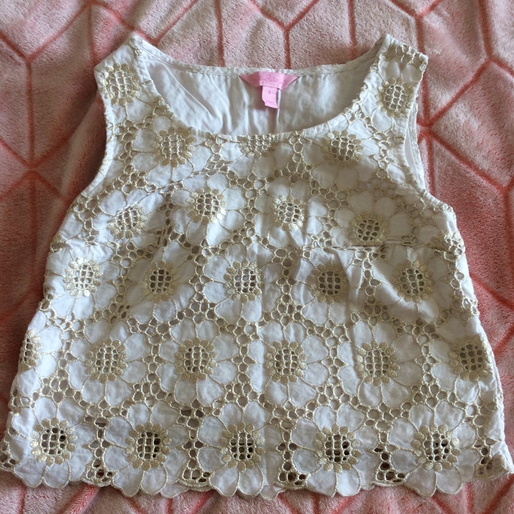 Flower crop top